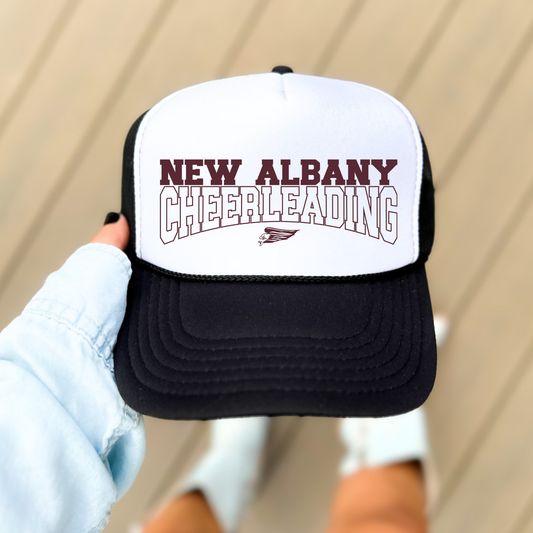 NAYCHEER: New Albany Cheerleading Foam Trucker Hat