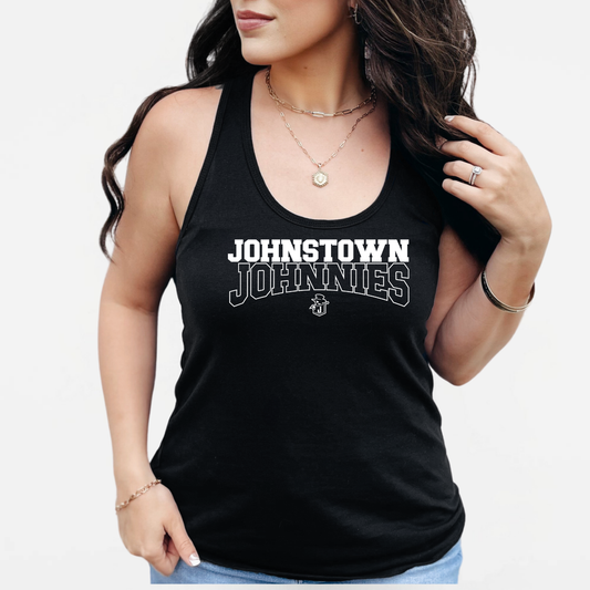 JYAA: Johnstown Johnnies Women's Racerback Tank Top