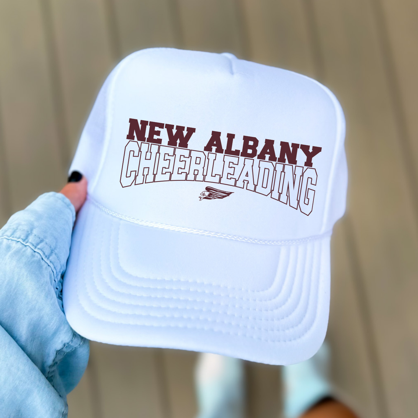NAYCHEER: New Albany Cheerleading Foam Trucker Hat