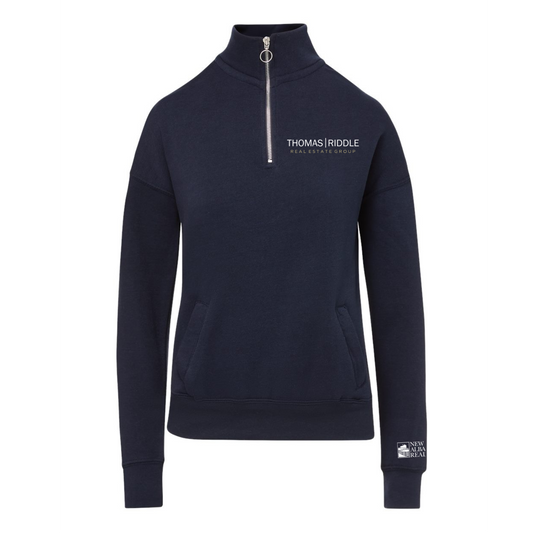 T|R : Women's Quarter Zip Sweatshirt