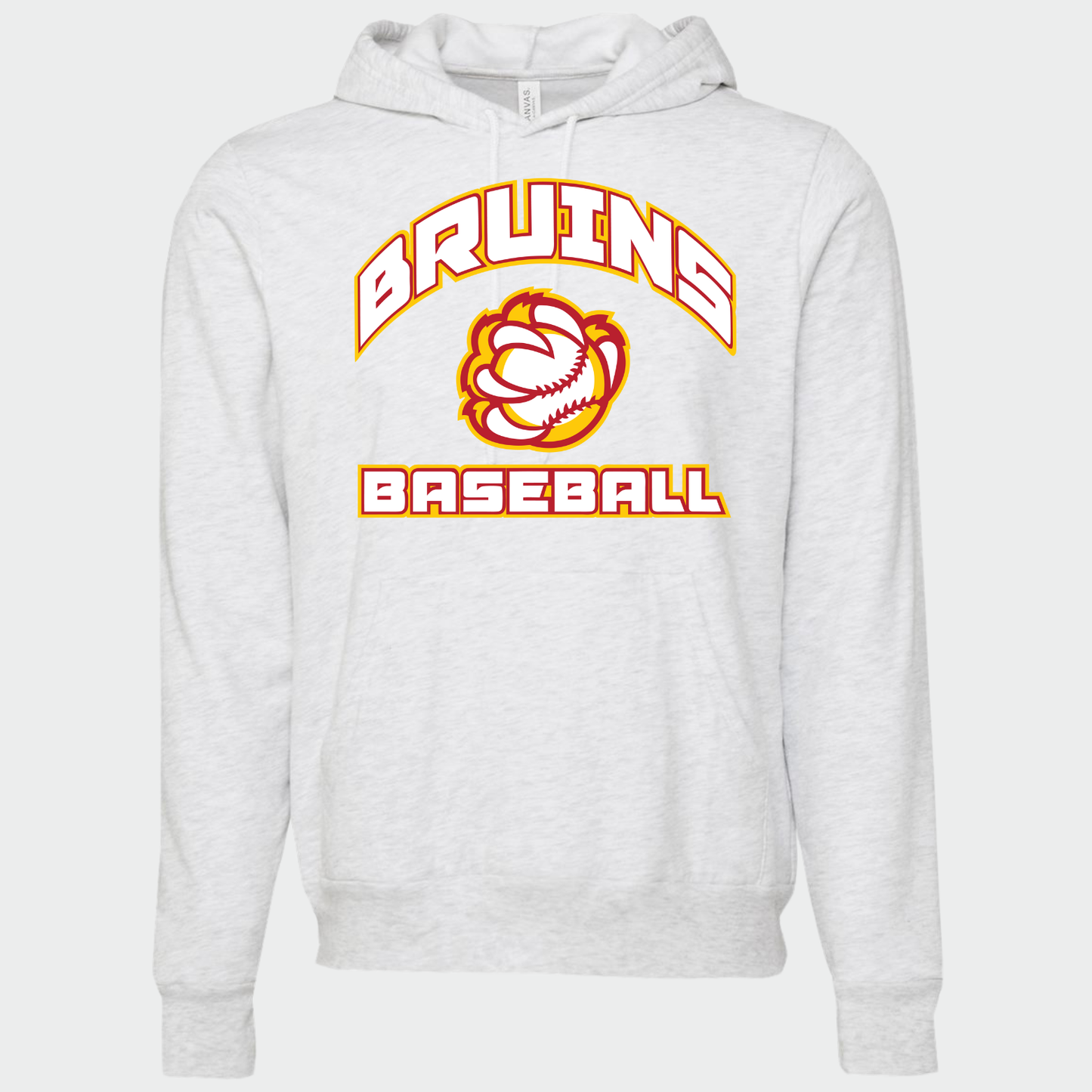 BRUINS: Baseball Claw Sponge Fleece Hooded Sweatshirt