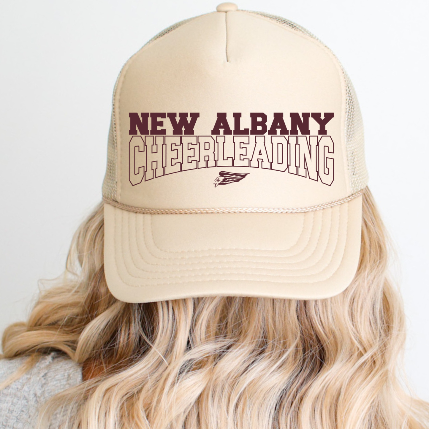 NAYCHEER: New Albany Cheerleading Foam Trucker Hat