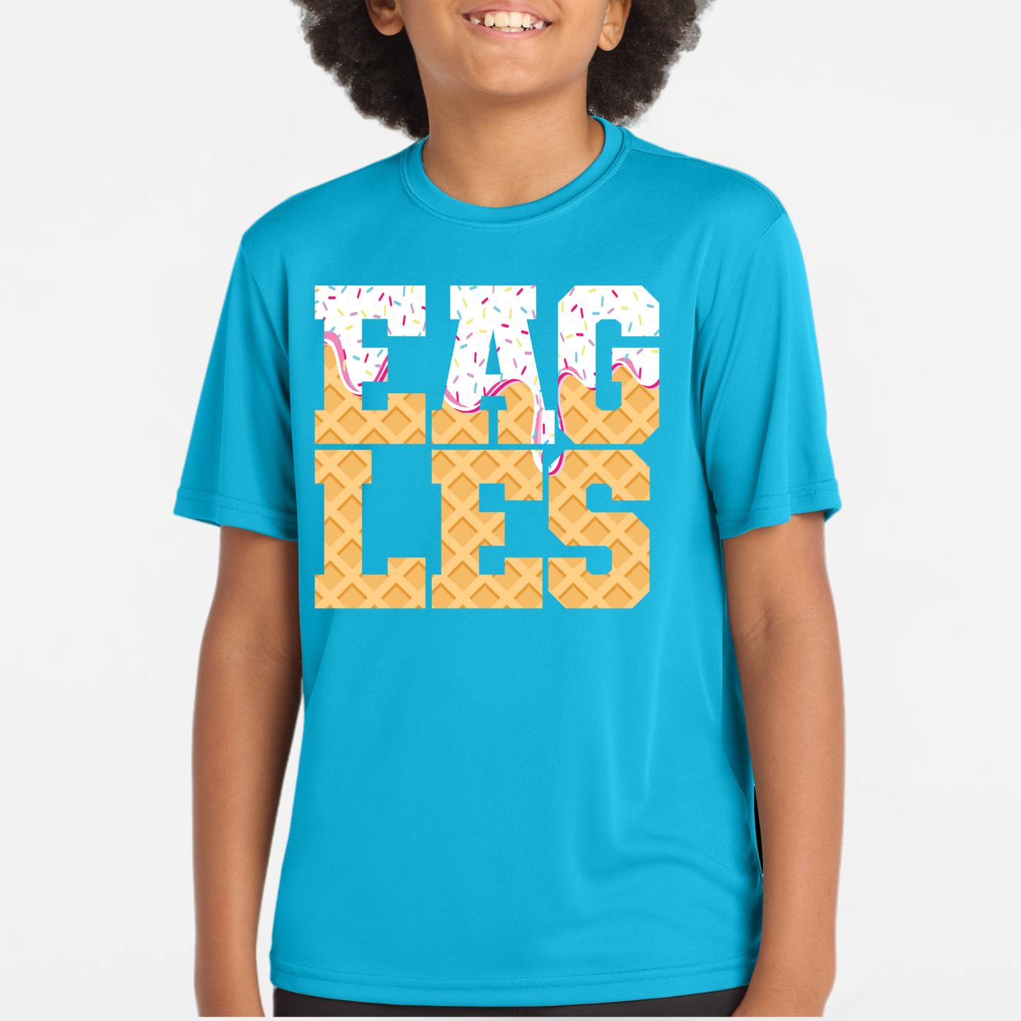 NAPTO: Eagles Ice Cream Drip Tech T-Shirt