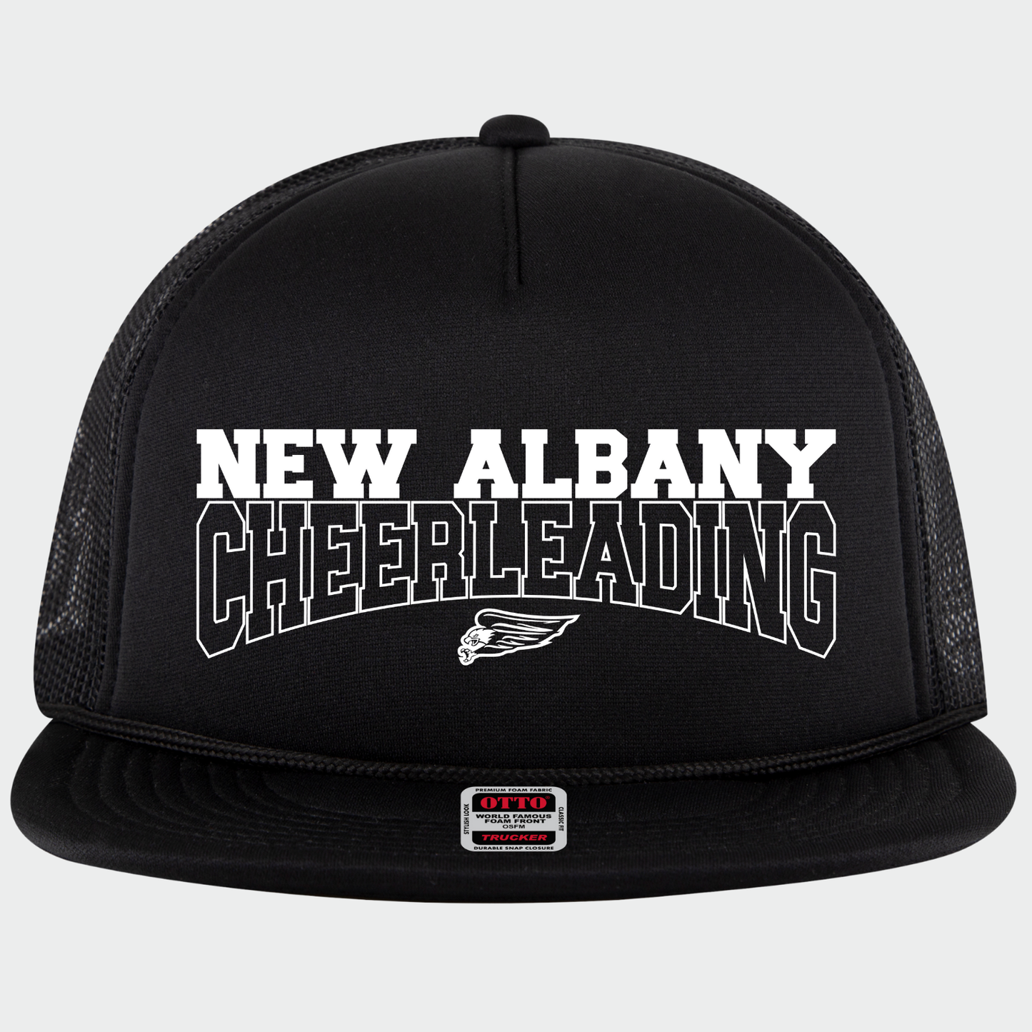 NAYCHEER: New Albany Cheerleading Flex-Bill Trucker Hat
