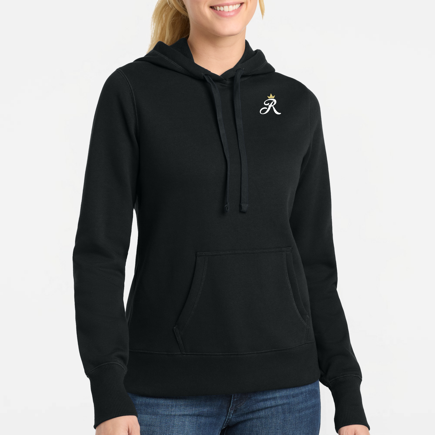 TCR: Crown R, Women's Hooded Sweatshirt