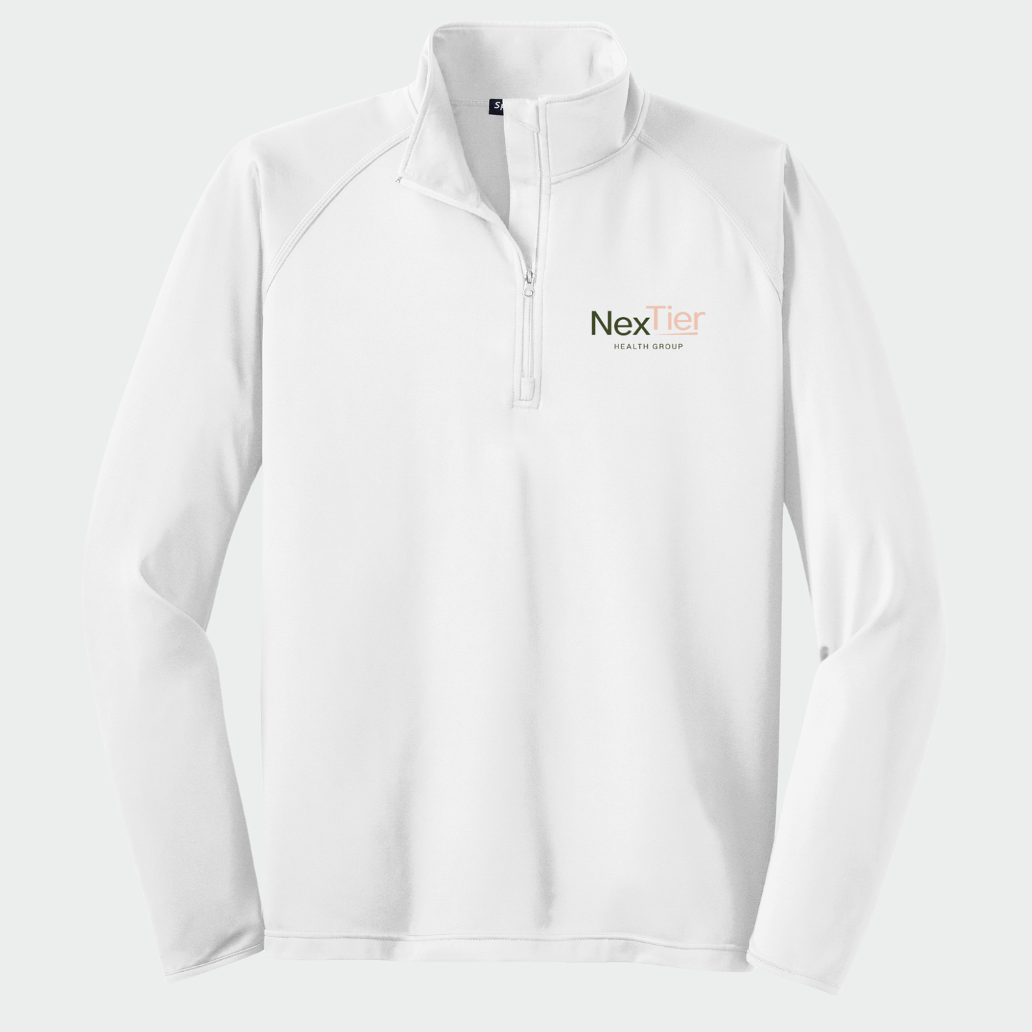 Nextier: Embroidered Quarter Zip Long Sleeve Tech Pullover