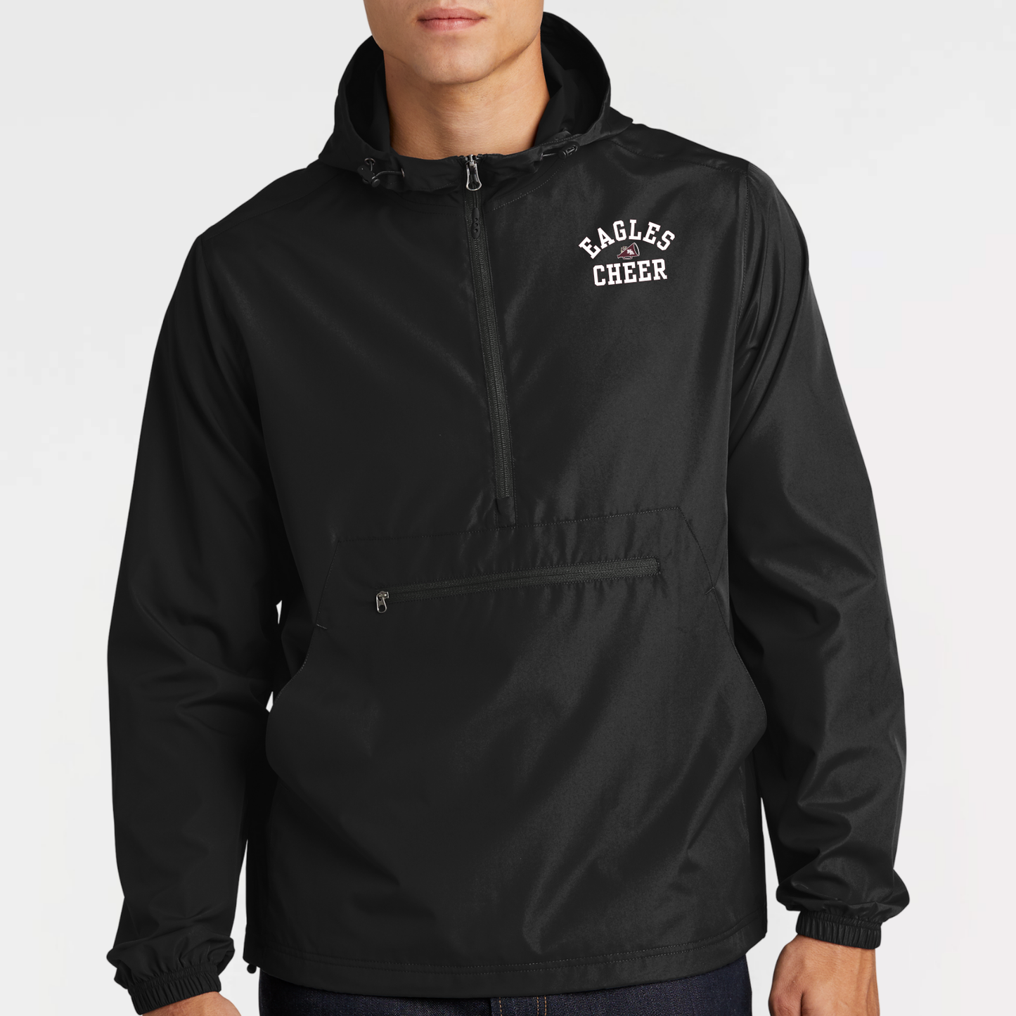 NAYCHEER: Eagles Cheer Packable Anorak