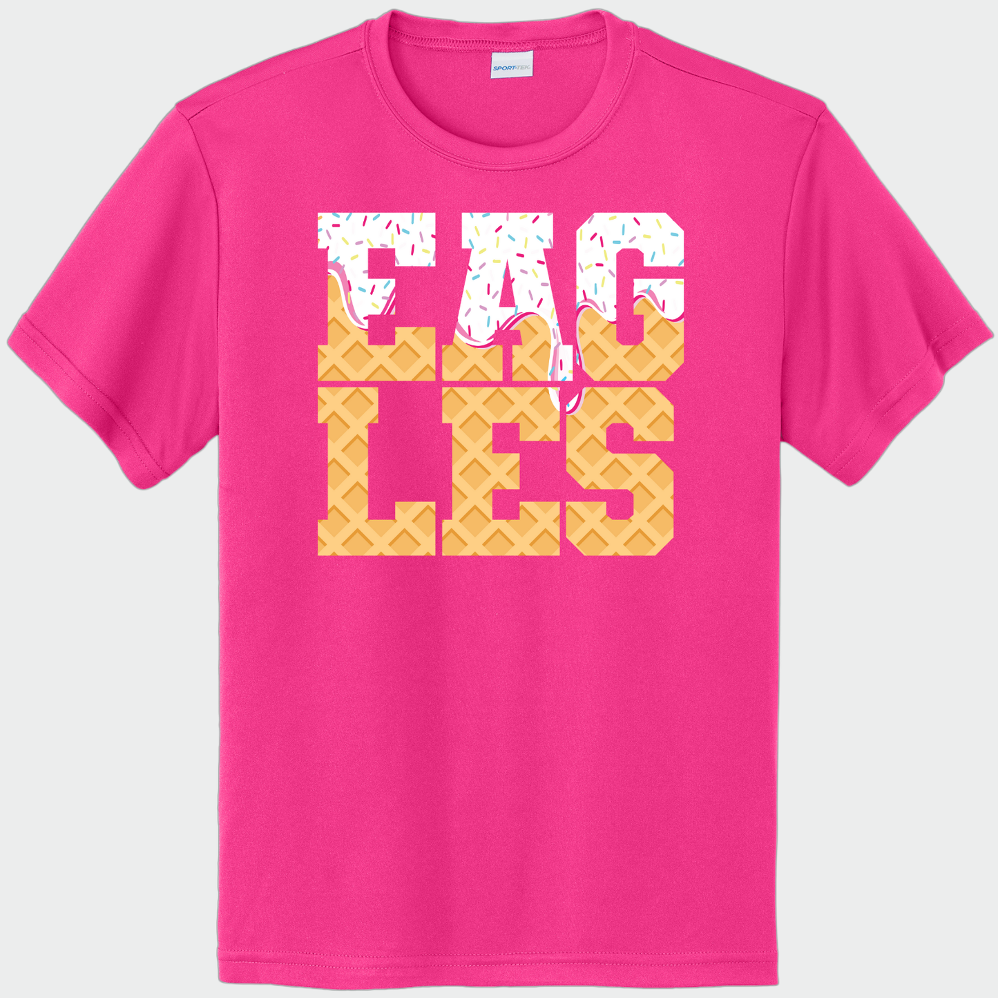 NAPTO: Eagles Ice Cream Drip Tech T-Shirt