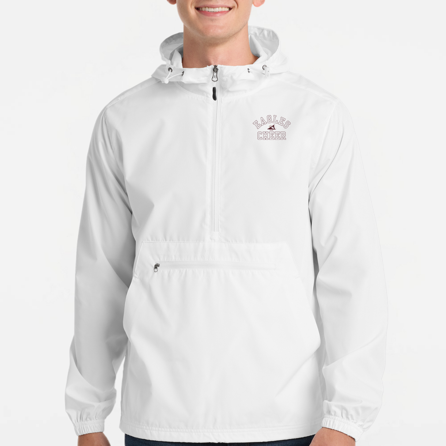 NAYCHEER: Eagles Cheer Packable Anorak