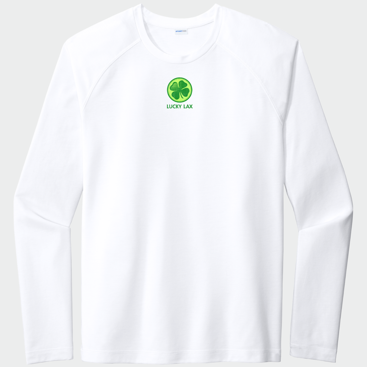 LuckyLax: Raglan Long Sleeve Triblend Tech T-Shirt