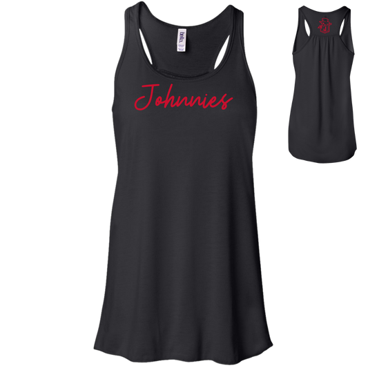 JYAA: Johnnies Thin Script Women's Flowy Tank Top