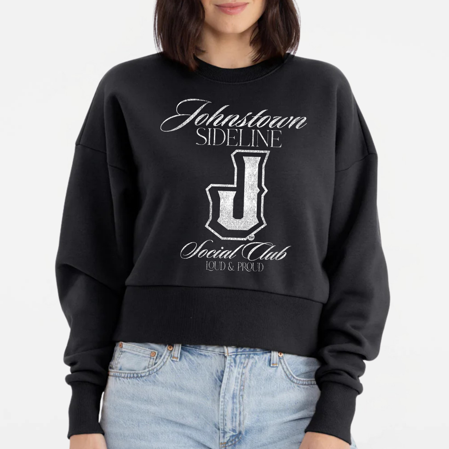 JYAA: Johnstown Sideline Social Club Women's Heavyweight Sweatshirt