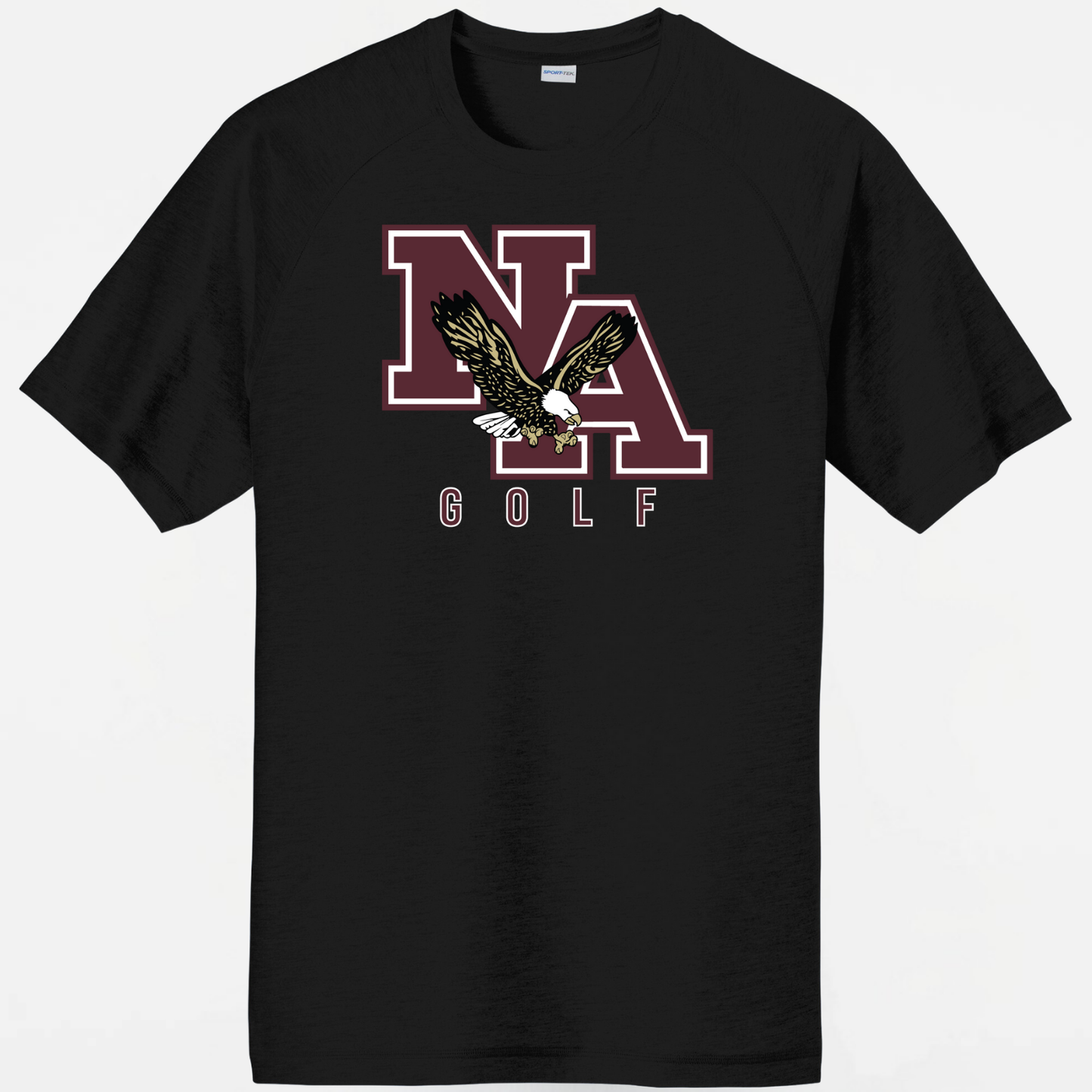 NAGOLF: Raglan Triblend Tech T-Shirt