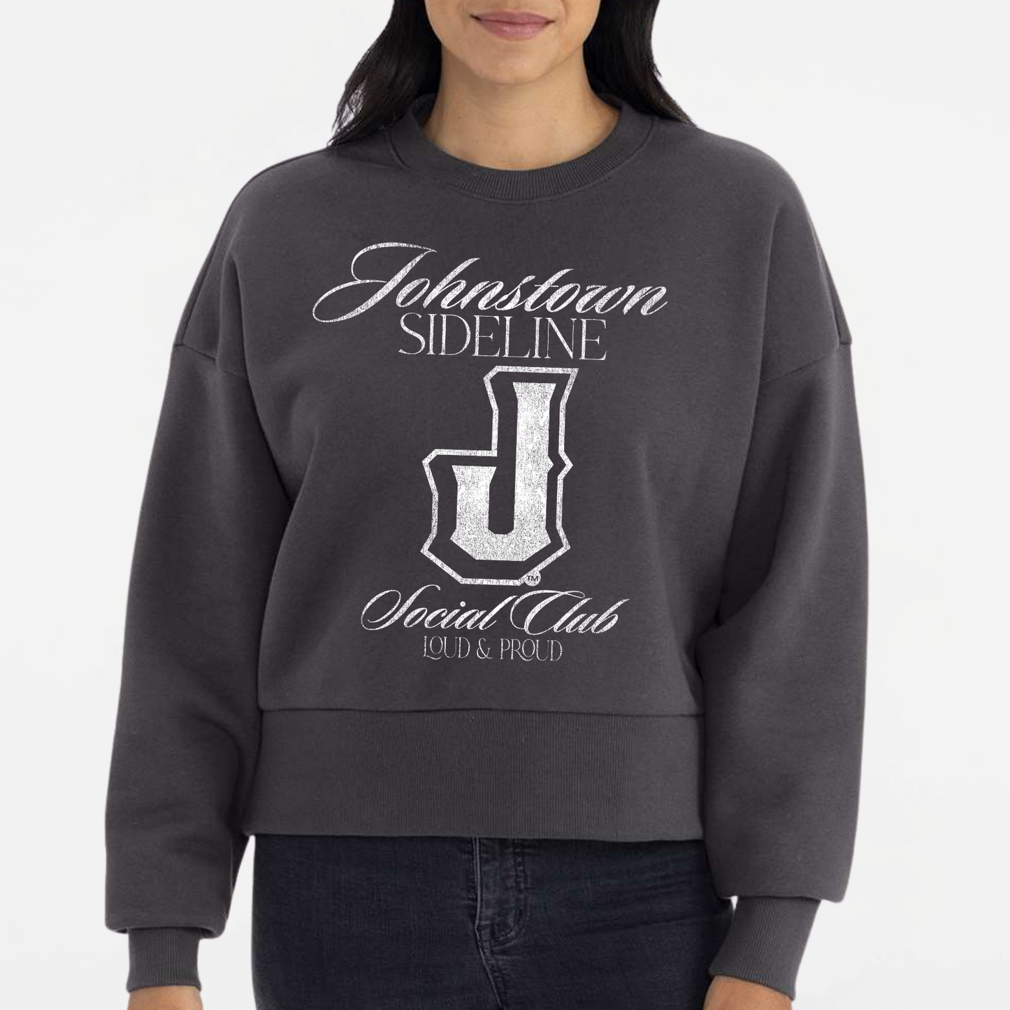 JYAA: Johnstown Sideline Social Club Women's Heavyweight Sweatshirt