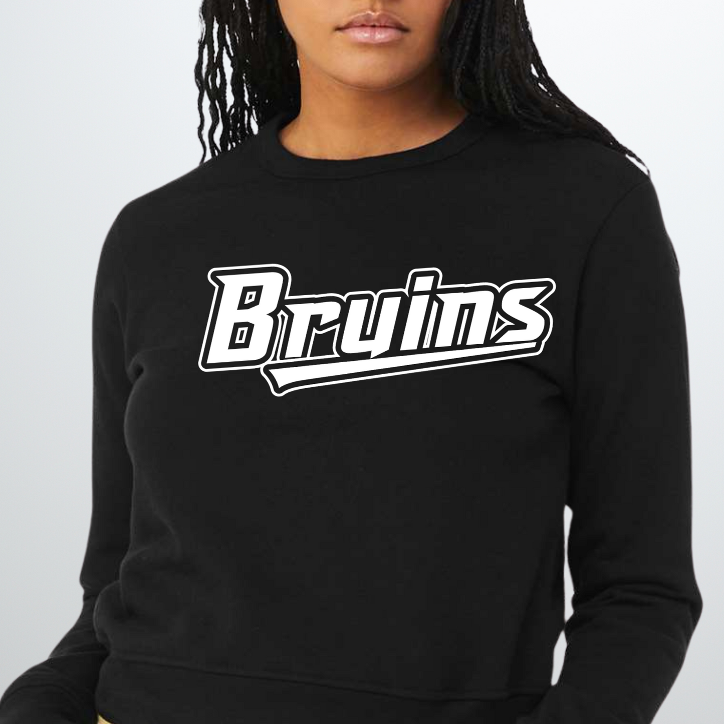 Bruins: Script Women's Crew Sweatshirt