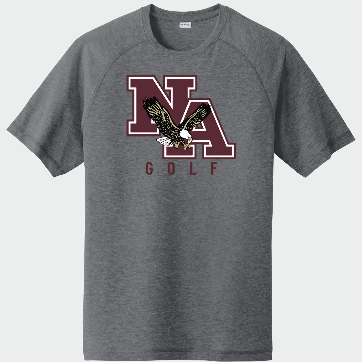 NAGOLF: Raglan Triblend Tech T-Shirt