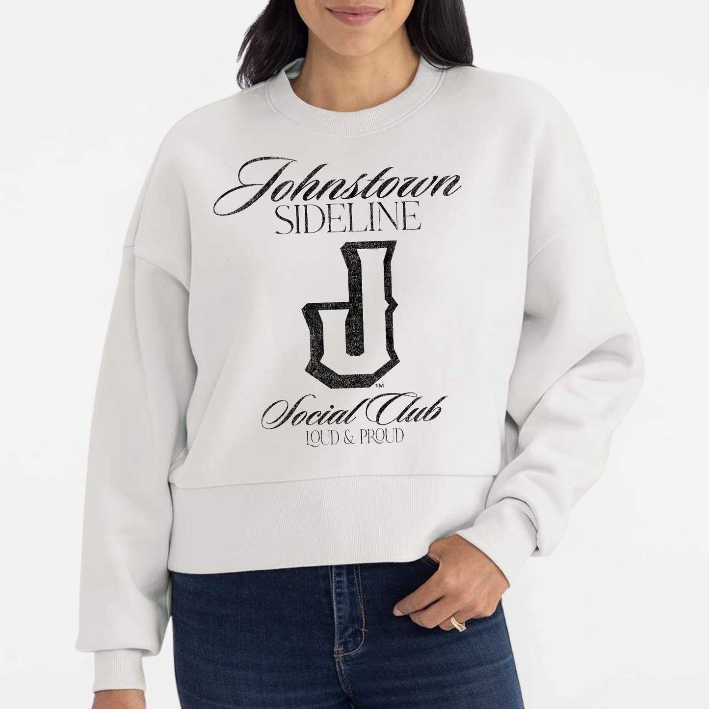 JYAA: Johnstown Sideline Social Club Women's Heavyweight Sweatshirt