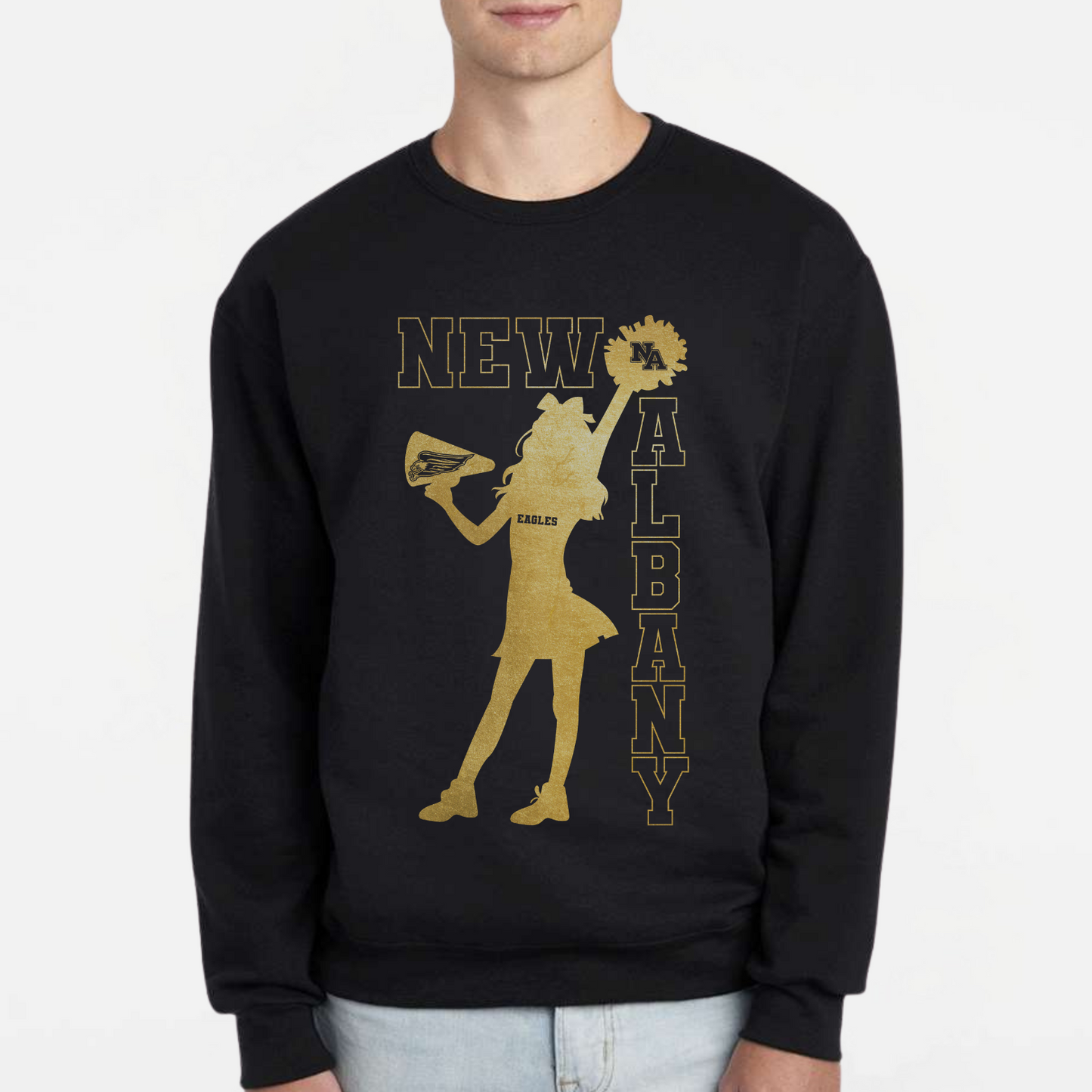 NAYCHEER: 2025 NA Youth Cheer Crew Sweatshirt *foil*