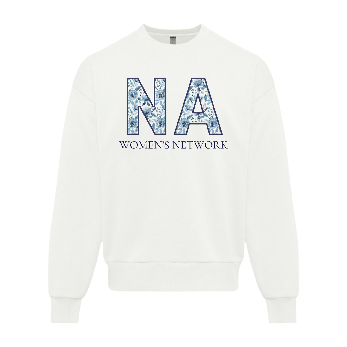 NAWN Floral Logo Unisex Crewneck Sweatshirt