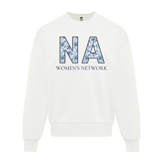 NAWN Floral Logo Unisex Crewneck Sweatshirt