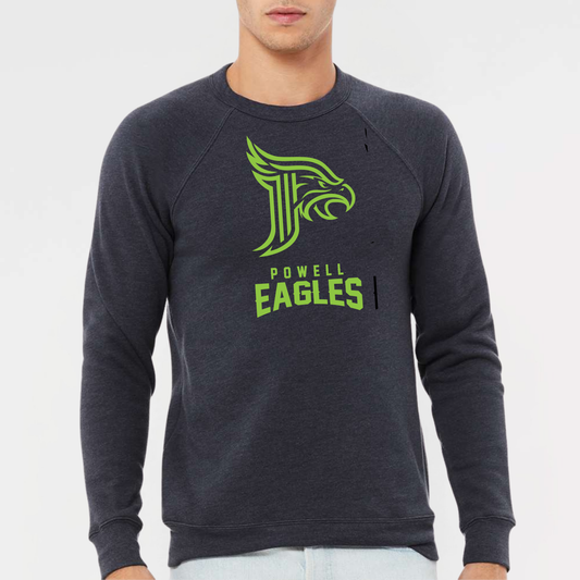 Powell Eagles: Sponge Fleece Crew Sweatshirt