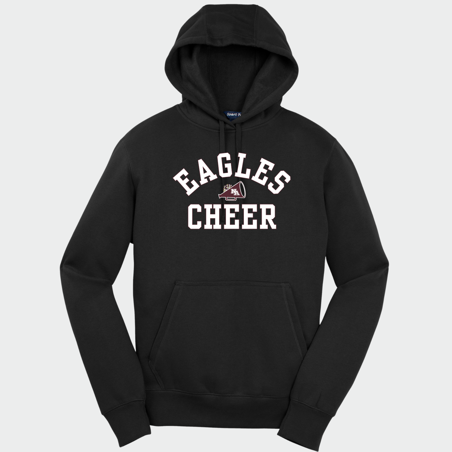 NAYCHEER: Eagles Cheer Pullover Hooded Sweatshirt