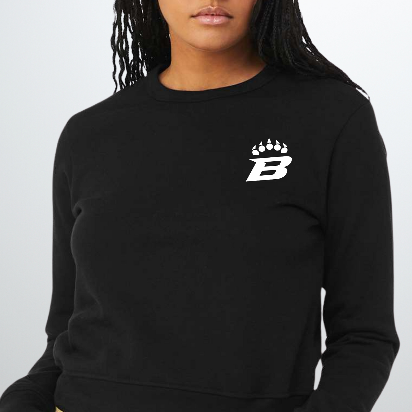 Bruins: Paw Women's Crew Sweatshirt