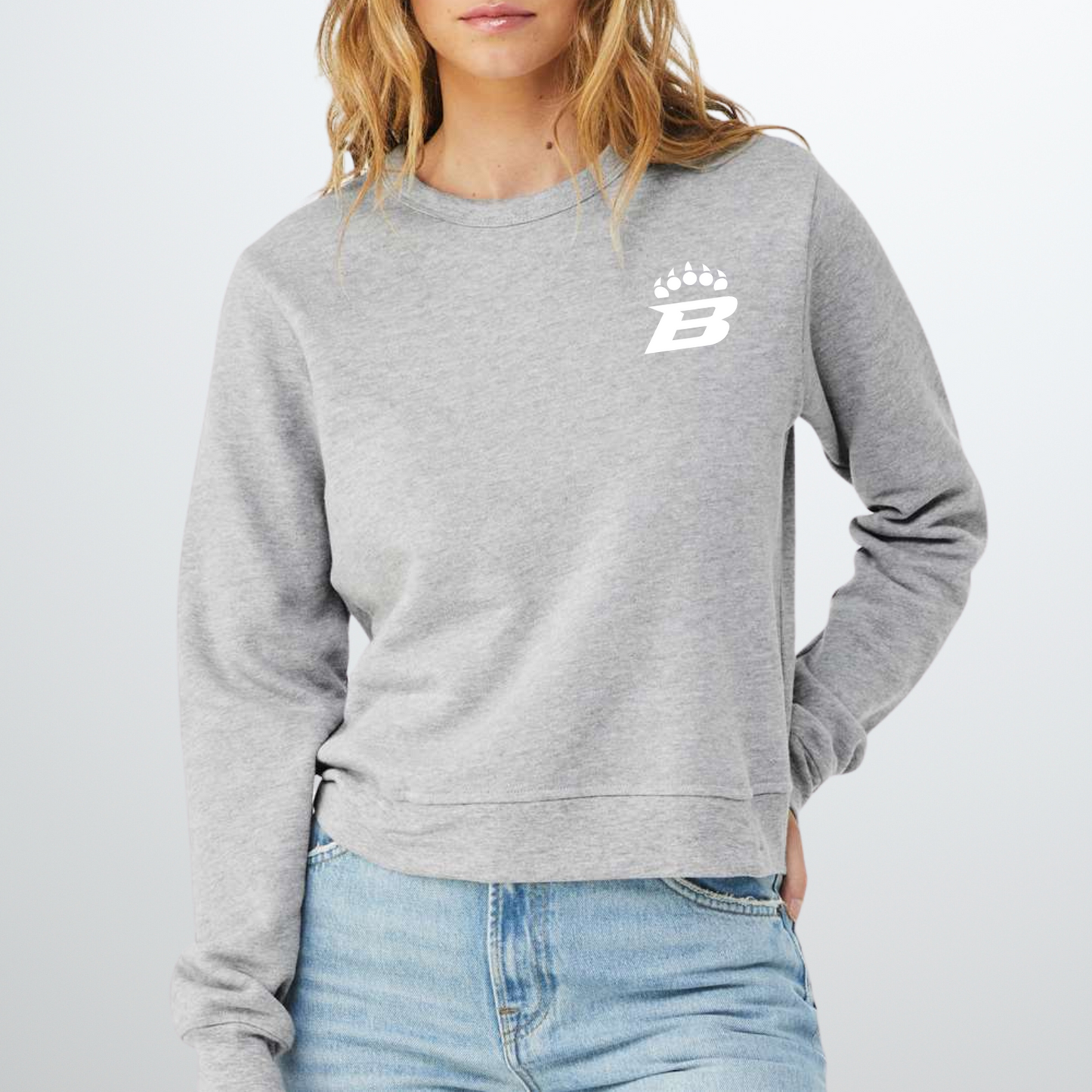 Bruins: Paw Women's Crew Sweatshirt