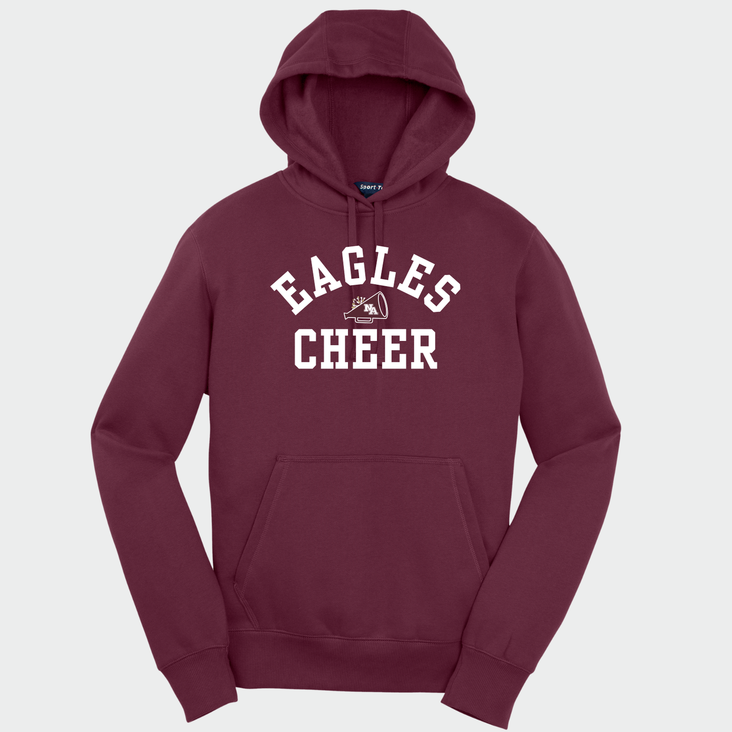 NAYCHEER: Eagles Cheer Pullover Hooded Sweatshirt