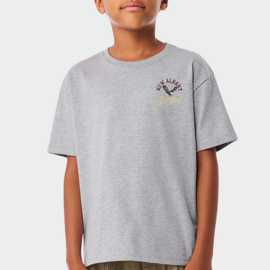 New Albany *Distressed Print* Collage 6oz Heavyweight T-Shirt