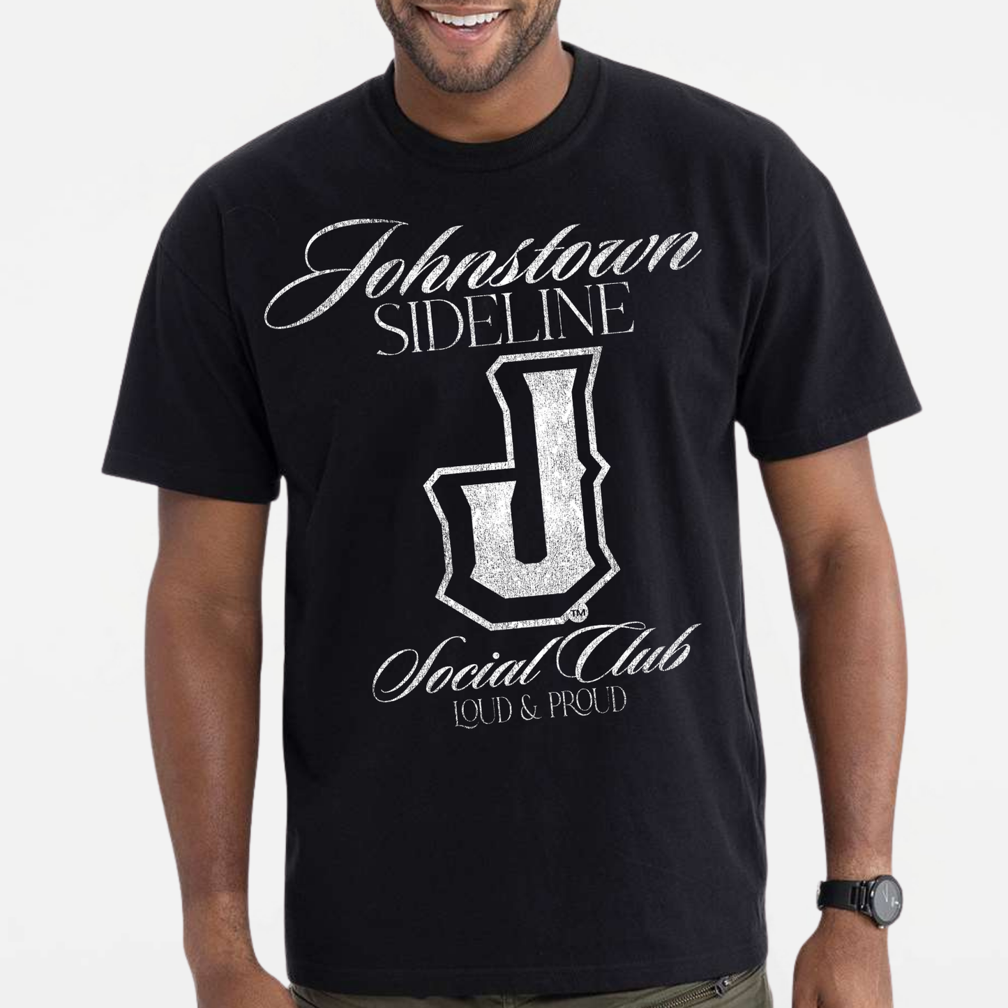 JYAA: Johnstown Sideline Social Club Heavyweight T-Shirt