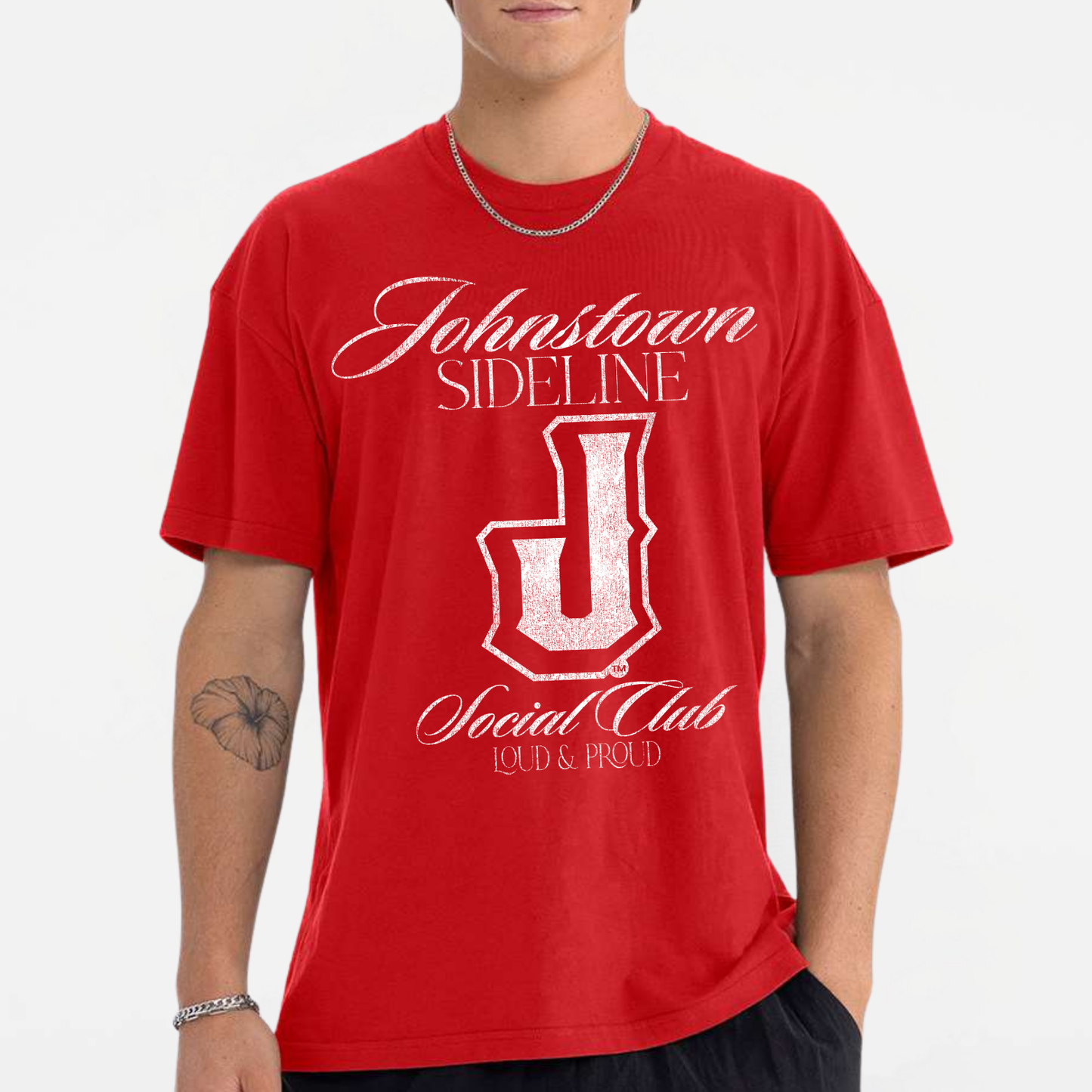 JYAA: Johnstown Sideline Social Club Heavyweight T-Shirt