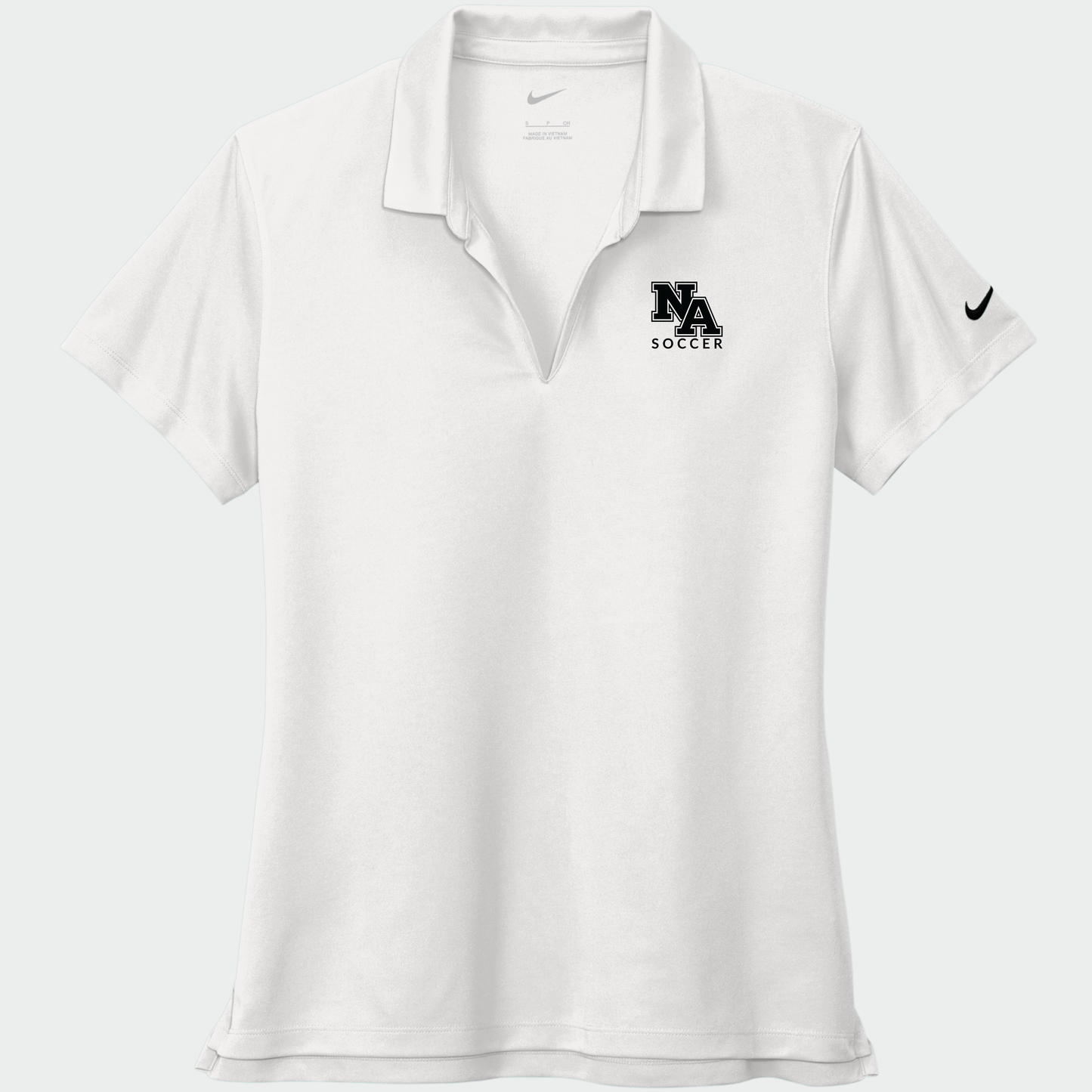 NAGS: NA Soccer, Embroidered, Women's Nike Micro-Pique Polo