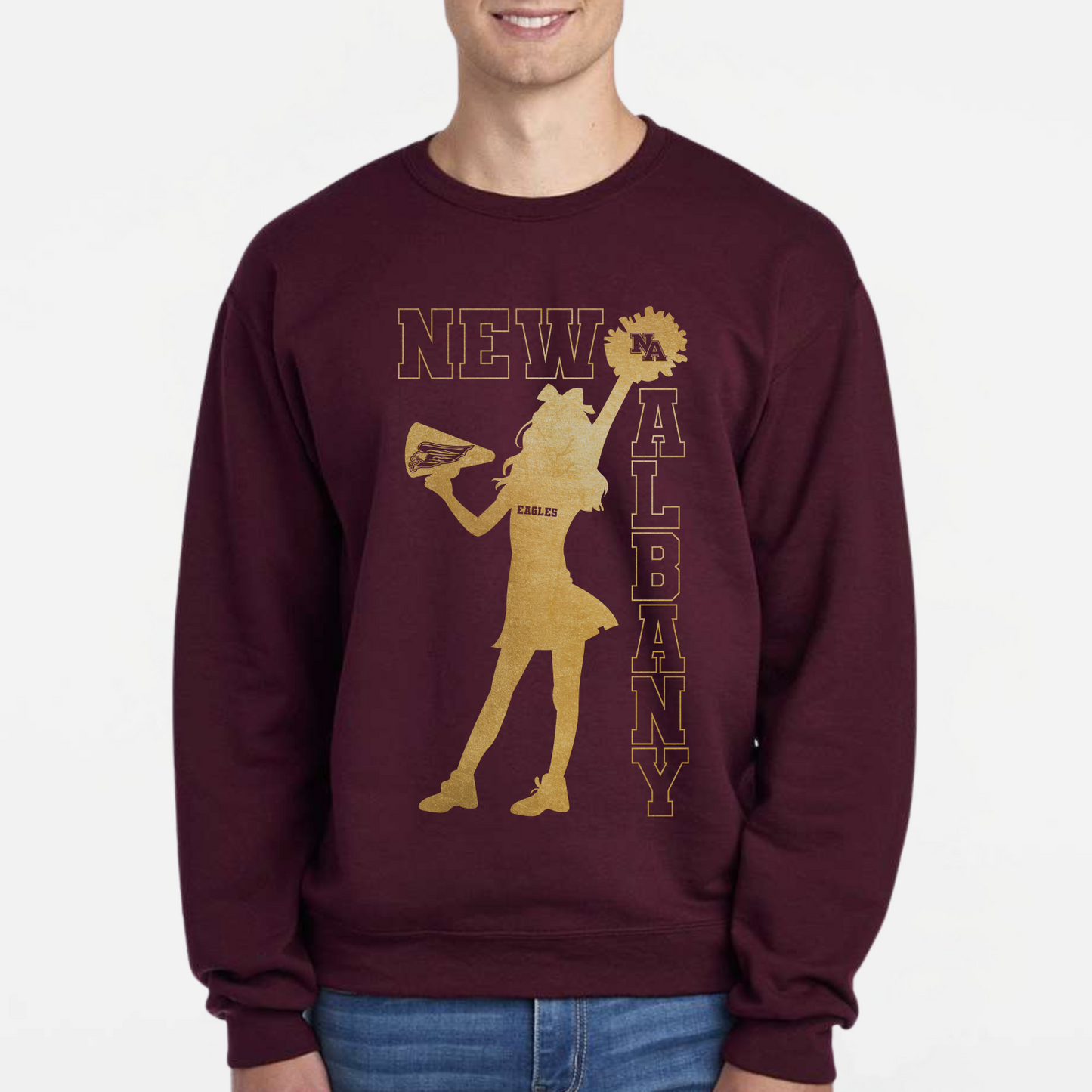 NAYCHEER: 2025 NA Youth Cheer Crew Sweatshirt *foil*