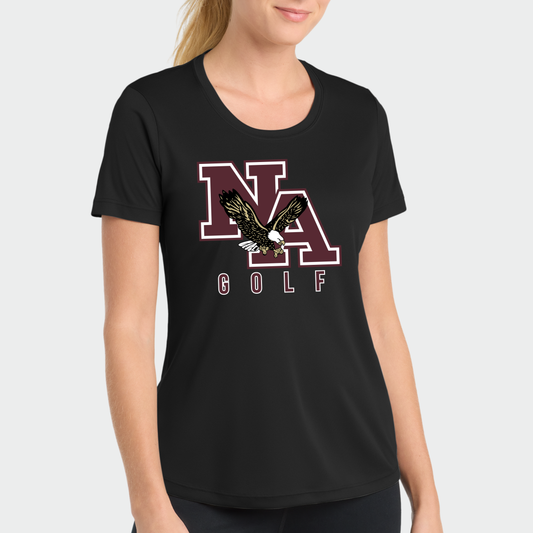 NAGOLF: Women's Scoop Neck Tech T-Shirt