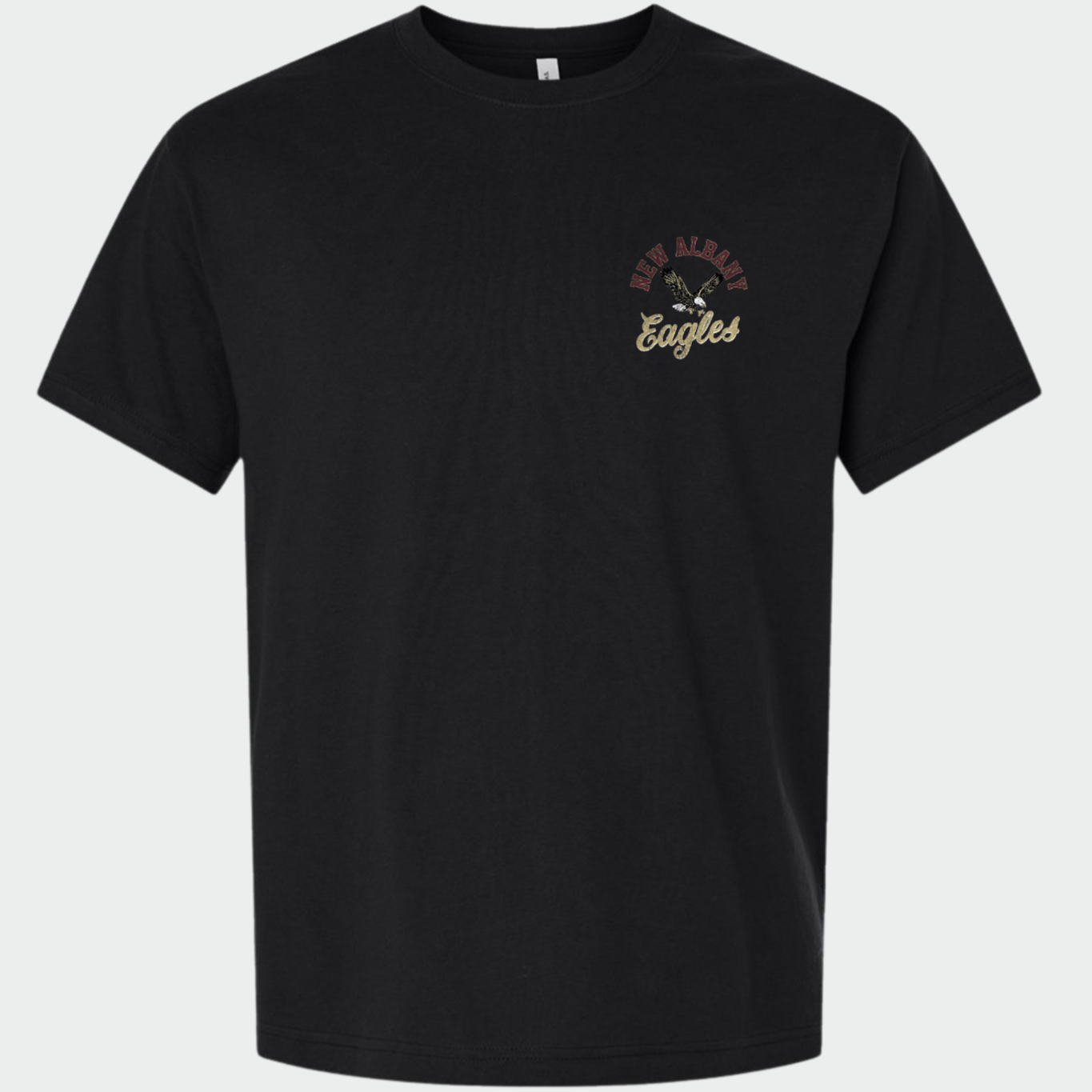 NAPTO: New Albany *Distressed Print* Collage 6oz Heavyweight T-Shirt