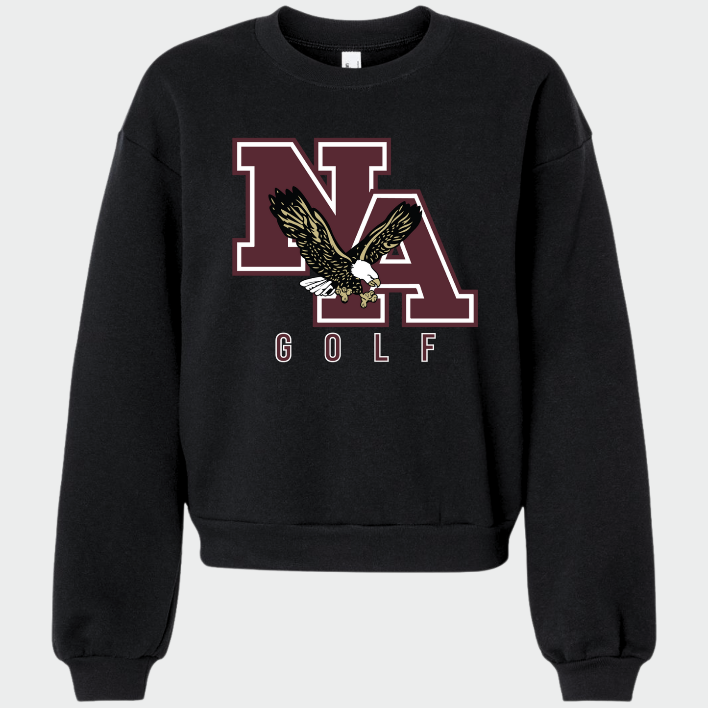 NAGOLF: Women's Reflex Fleece Crew Sweatshirt