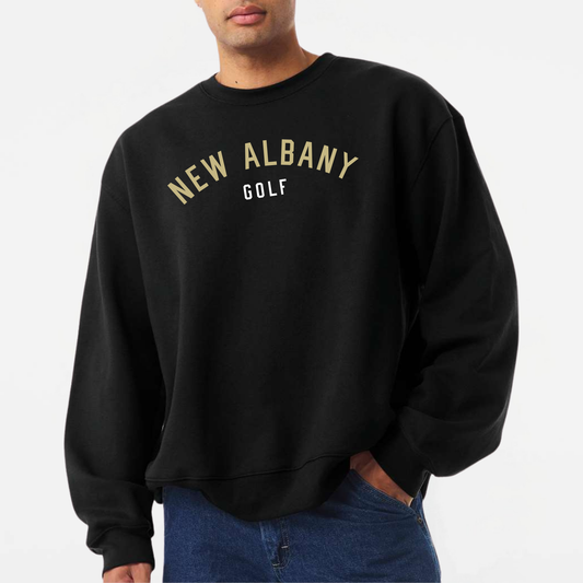 NAGOLF: New Albany Golf 10oz Heavyweight Crew Sweatshirt