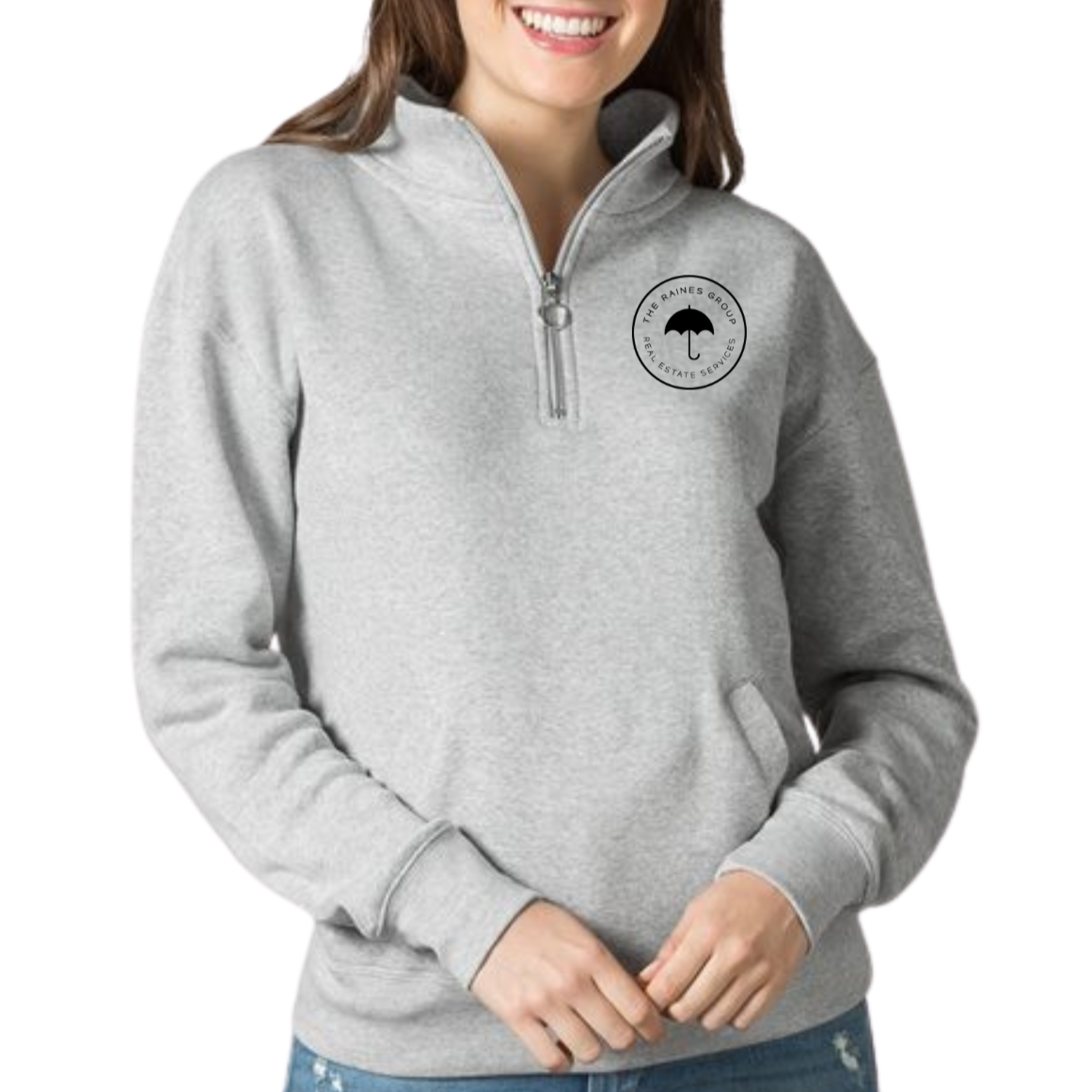 TRG: Quarter Zip Women's Sweatshirt