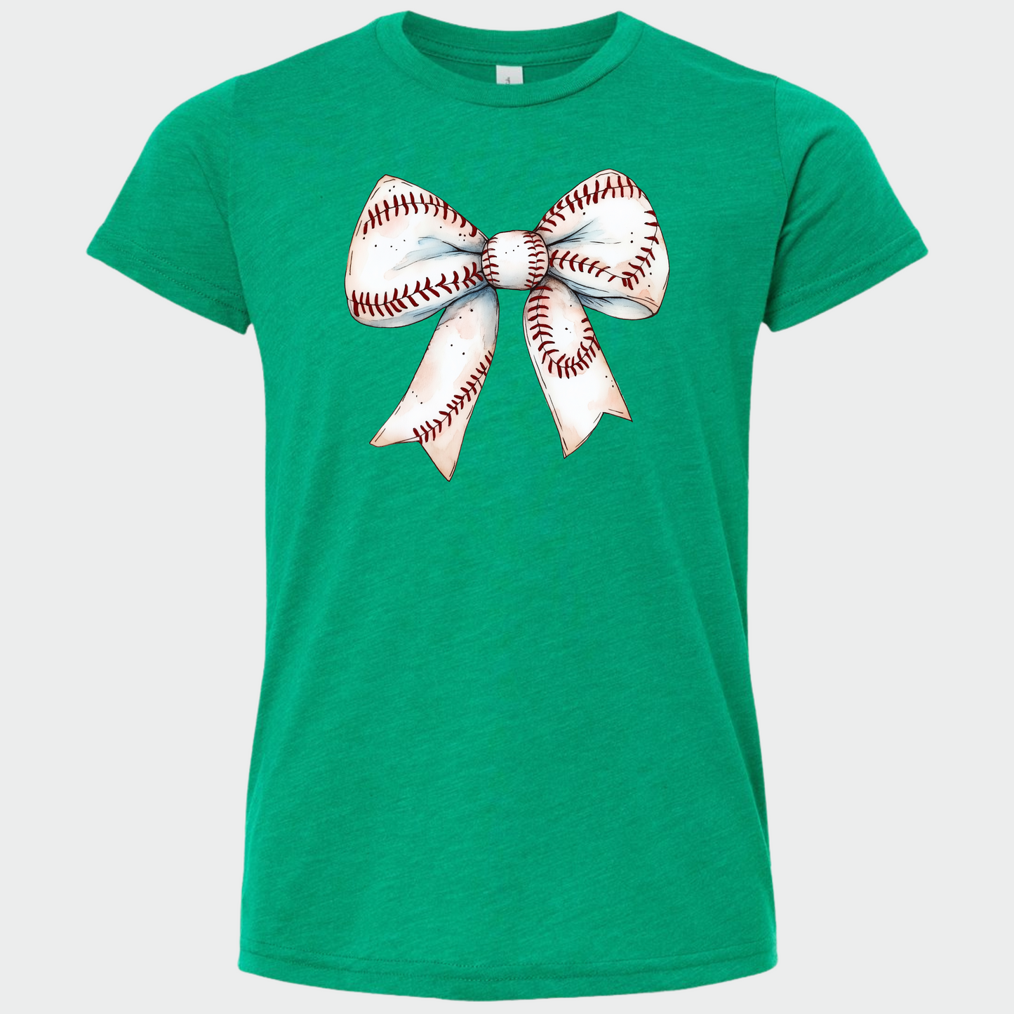 Baseball: Coquette Bow Number T-Shirt *personalized*