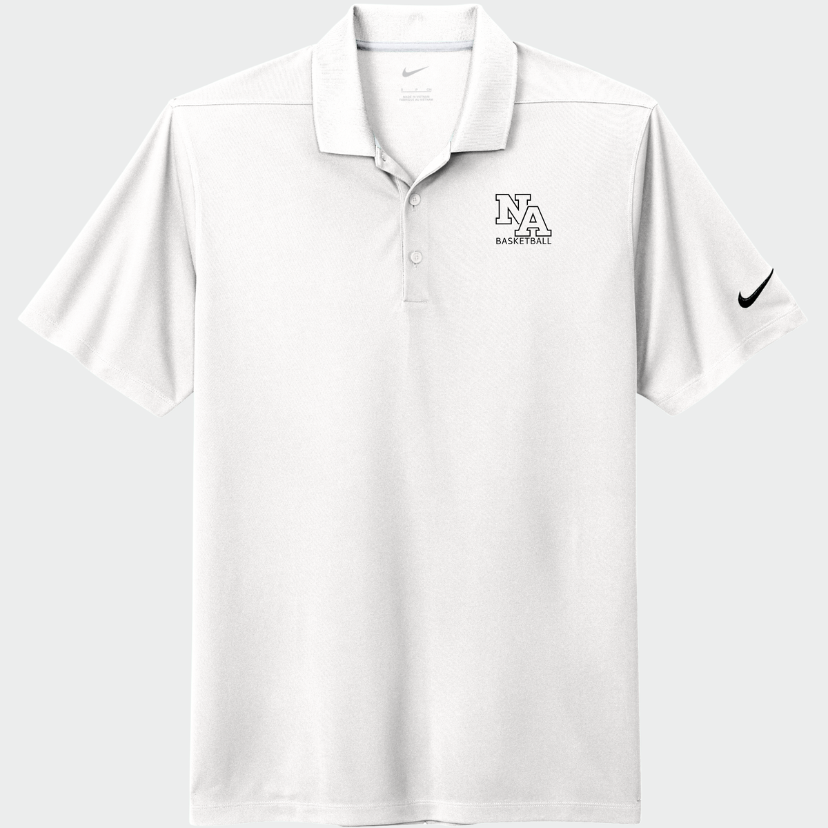 NAGTB: NA Basketball, Embroidered, Nike Micro-Pique Polo