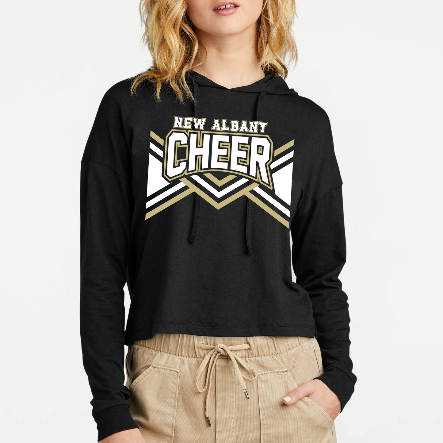 NAYCheer: Women's Long Sleeve Hooded Tee