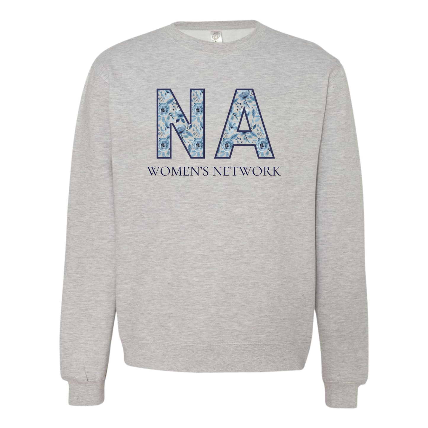 NAWN Floral Logo Unisex Crewneck Sweatshirt