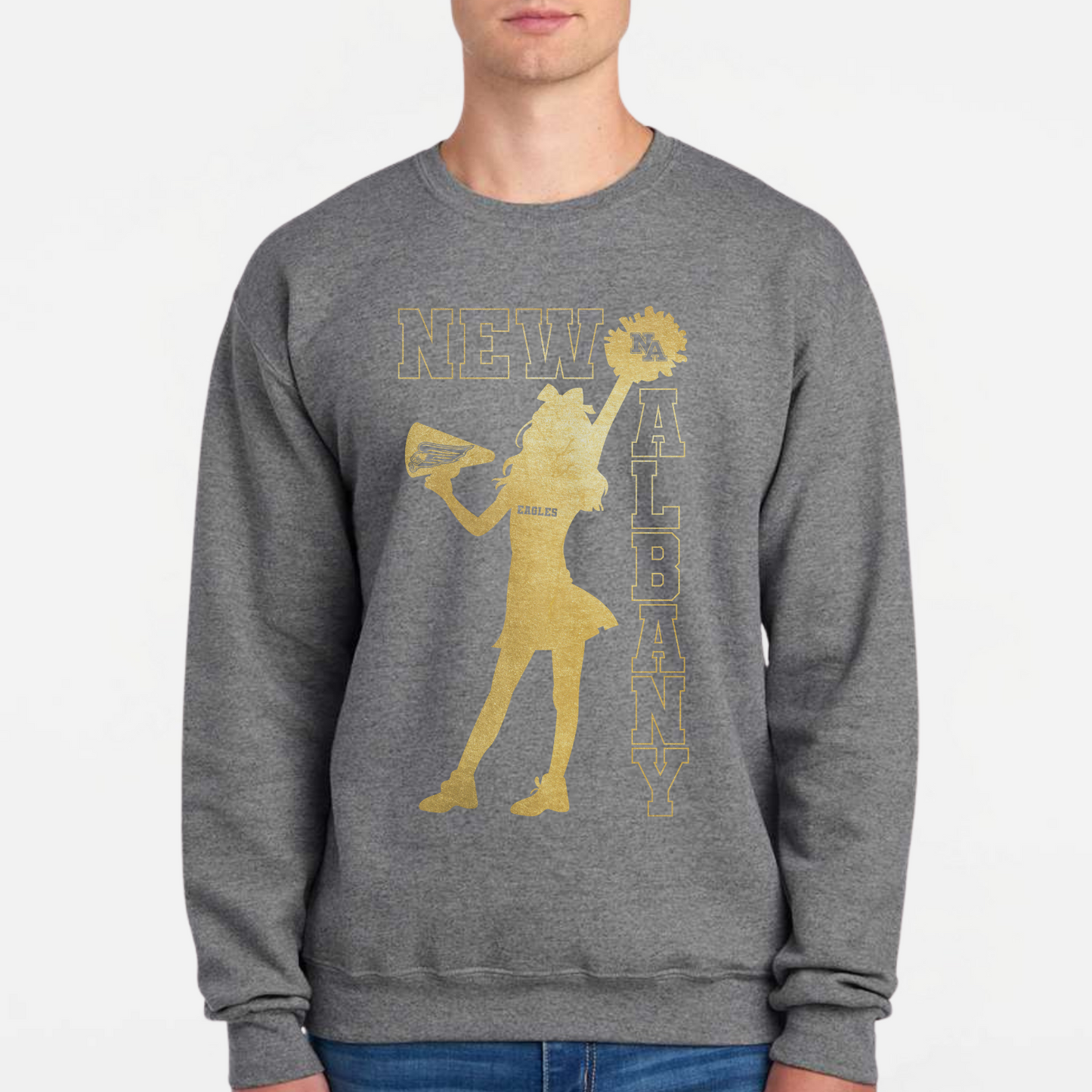 NAYCHEER: 2025 NA Youth Cheer Crew Sweatshirt *foil*