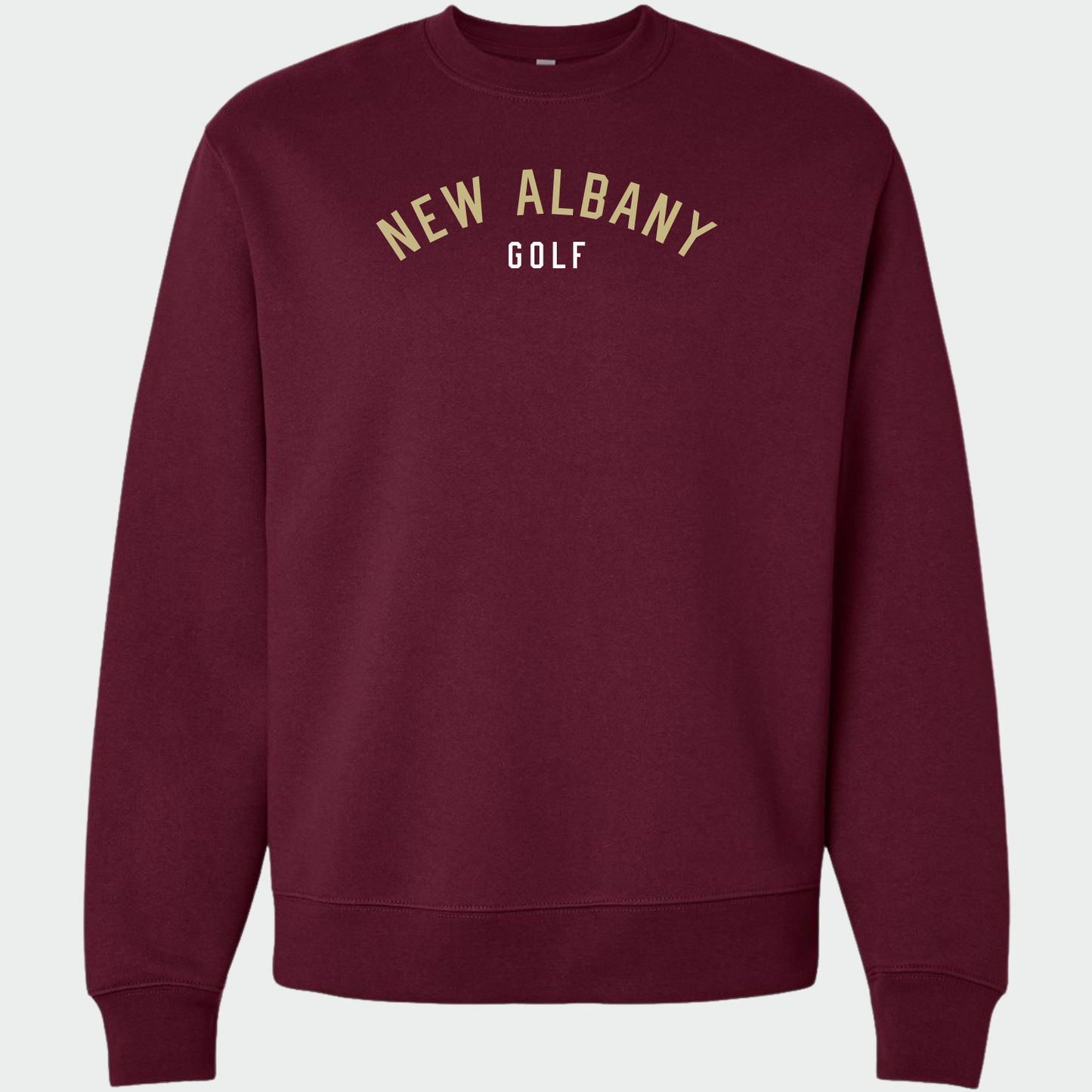 NAGOLF: New Albany Golf 10oz Heavyweight Crew Sweatshirt