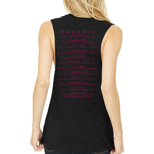 Flames Softball: Farewell Tour Women's Flowy Muscle Tank Top