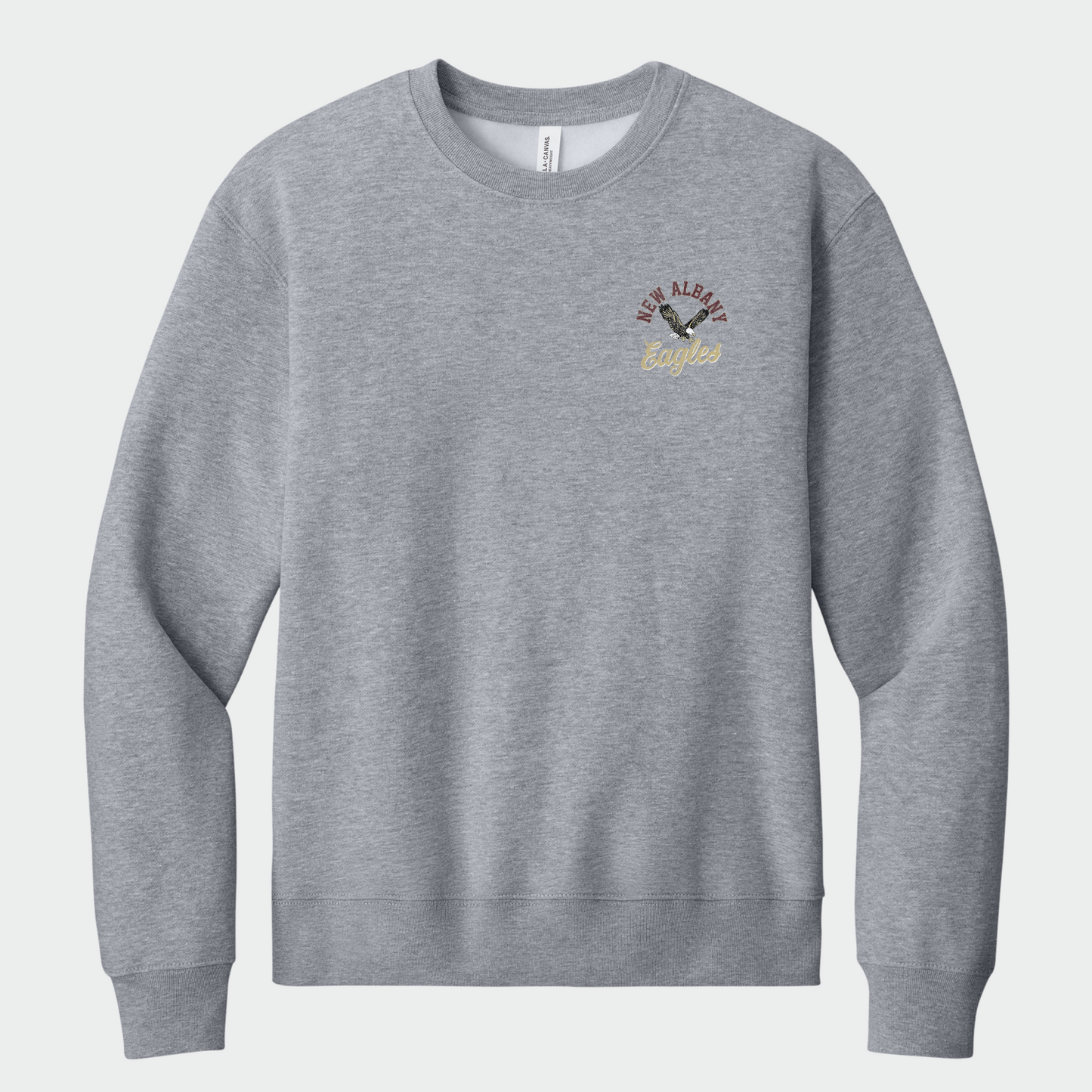 NAPTO: New Albany *Distressed Print* Collage 10oz Heavyweight Sweatshirt