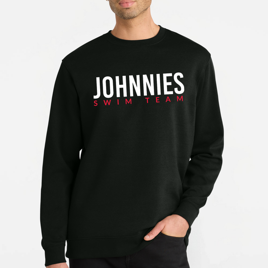JS: Johnnies Swim Team Crew Sweatshirt