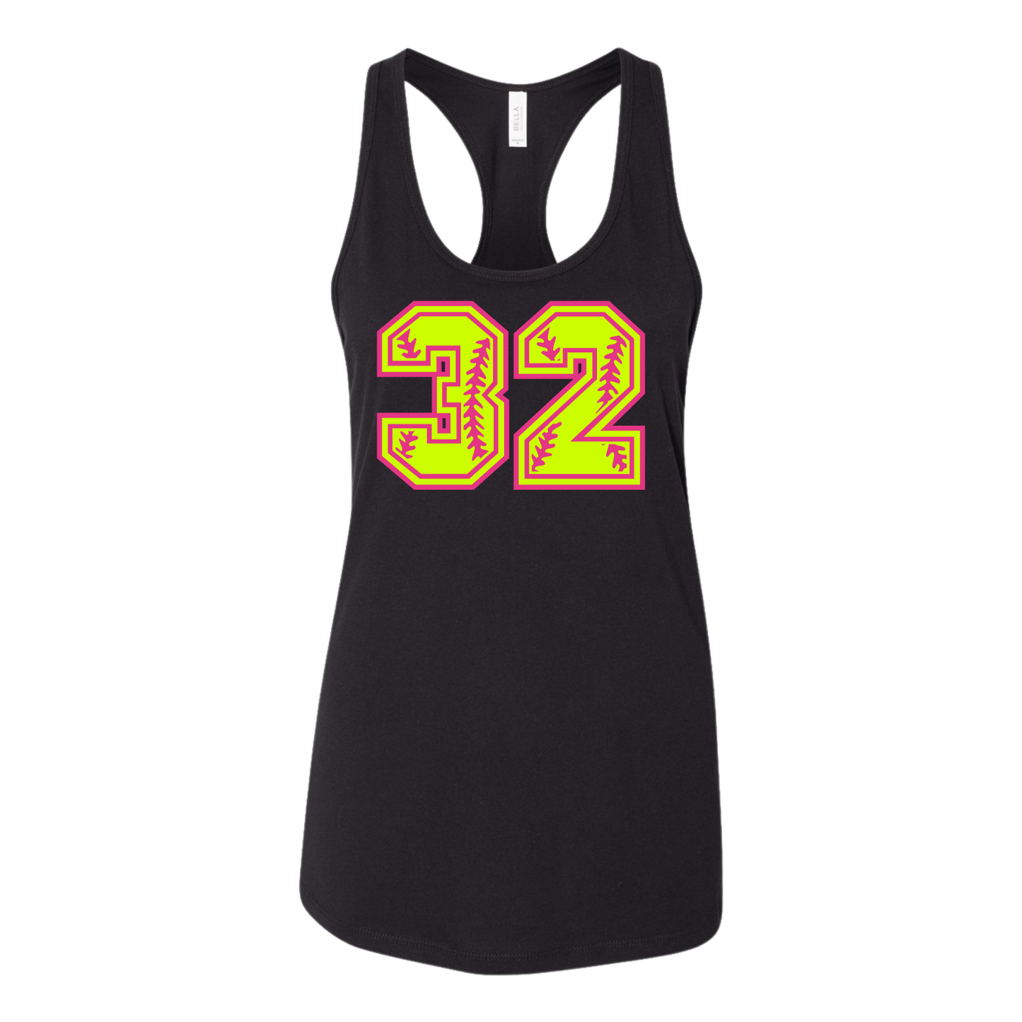 Number Shop: Softball Tank Top