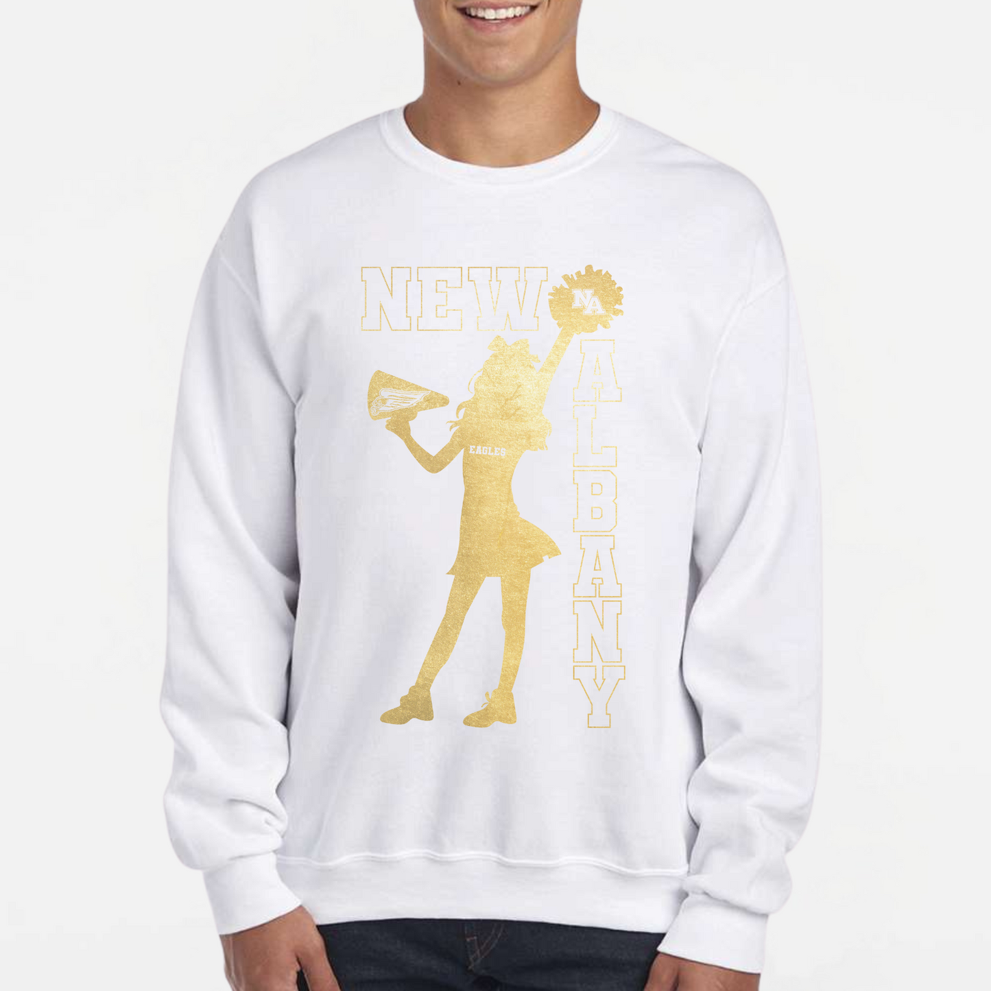 NAYCHEER: 2025 NA Youth Cheer Crew Sweatshirt *foil*